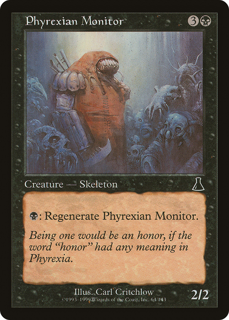Phyrexian Monitor (UDS-064) - Urza's Destiny