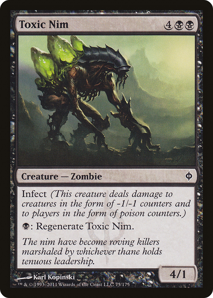 Toxic Nim (NPH-075) - New Phyrexia