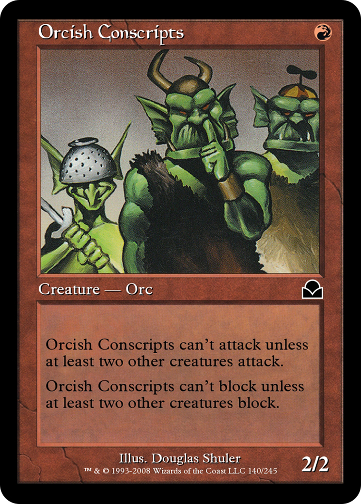 Orcish Conscripts (ME2-140) - Masters Edition II