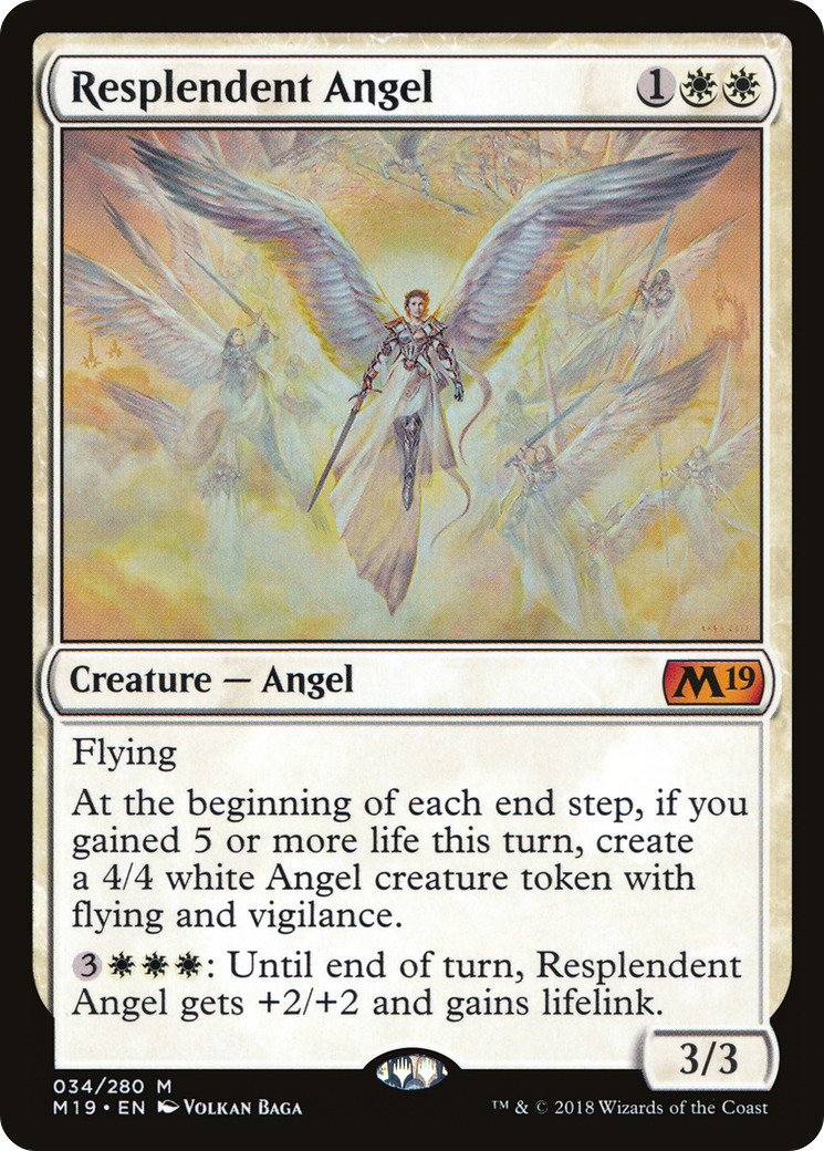 Resplendent Angel (M19-034) - Core Set 2019