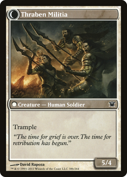 Thraben Sentry (ISD-038) - Innistrad: (Double Faced Transform)