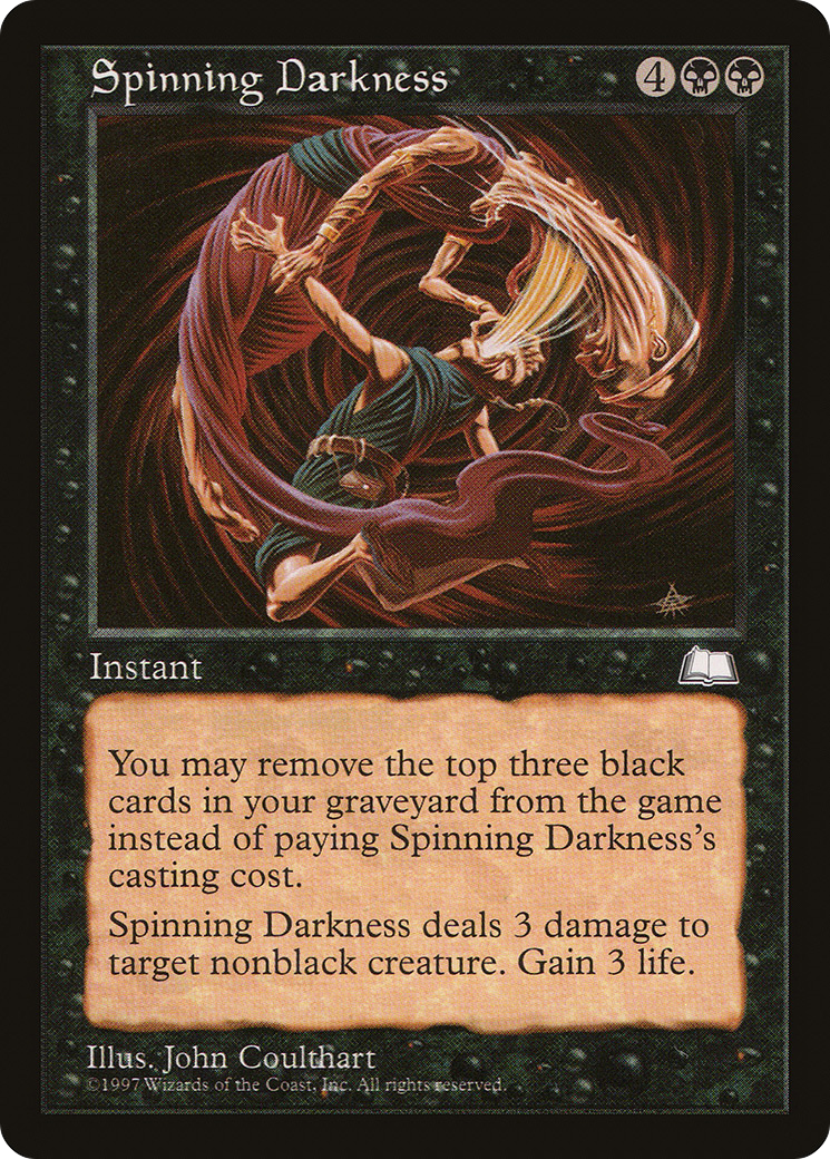 Spinning Darkness (WTH-) - Weatherlight