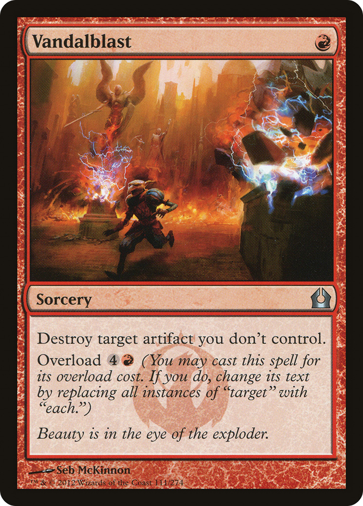 Vandalblast (RTR-111) - Return to Ravnica