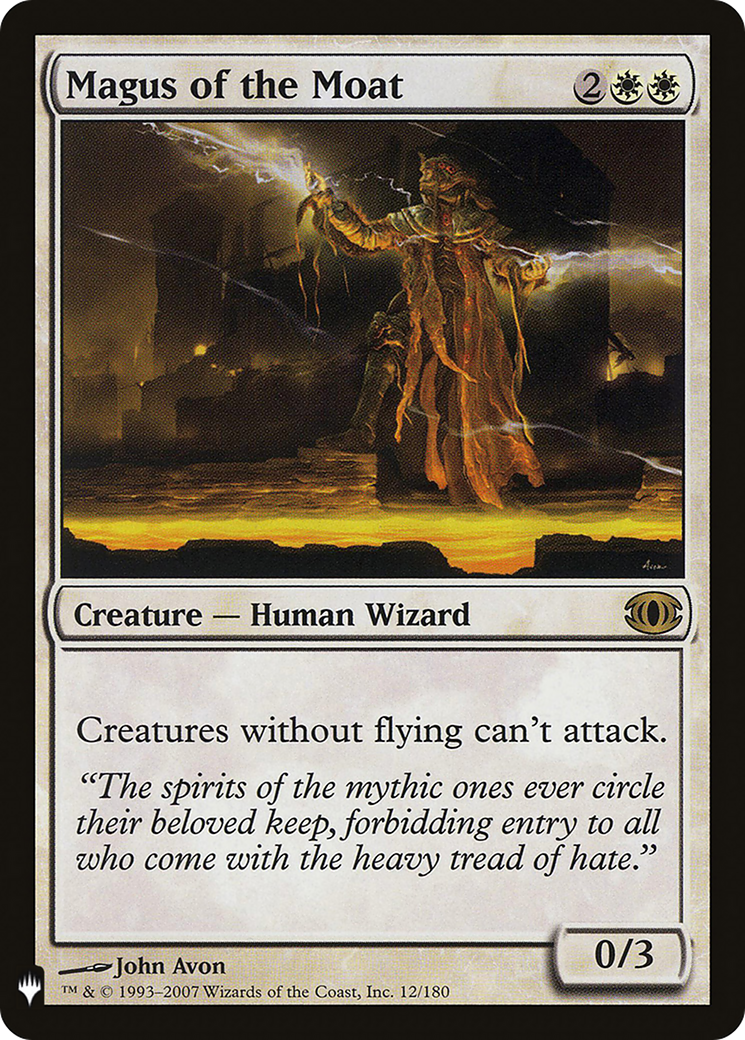 Magus of the Moat (LIST-012) - The List