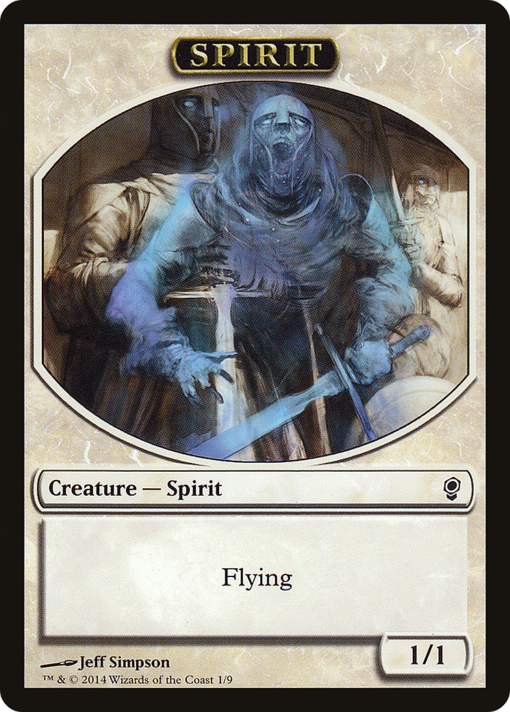 Spirit Token (CNS-001) - Conspiracy Tokens