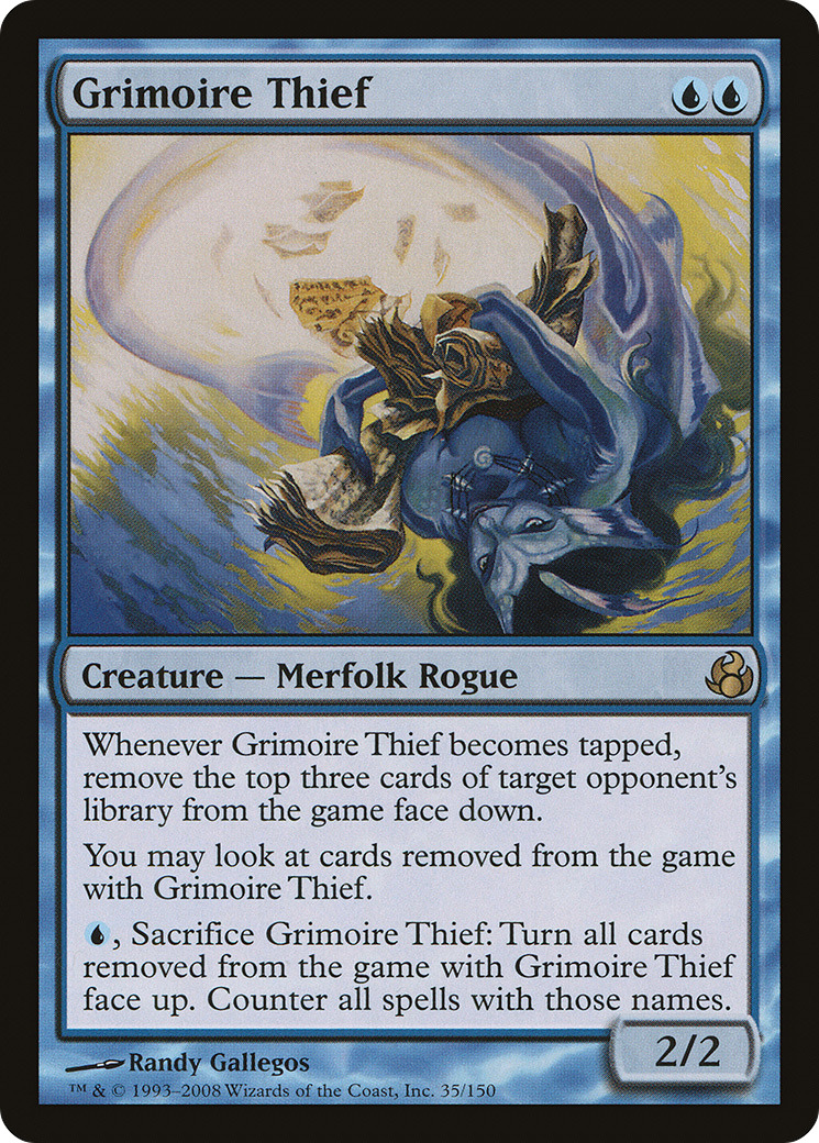 Grimoire Thief (MOR-035) - Morningtide Foil