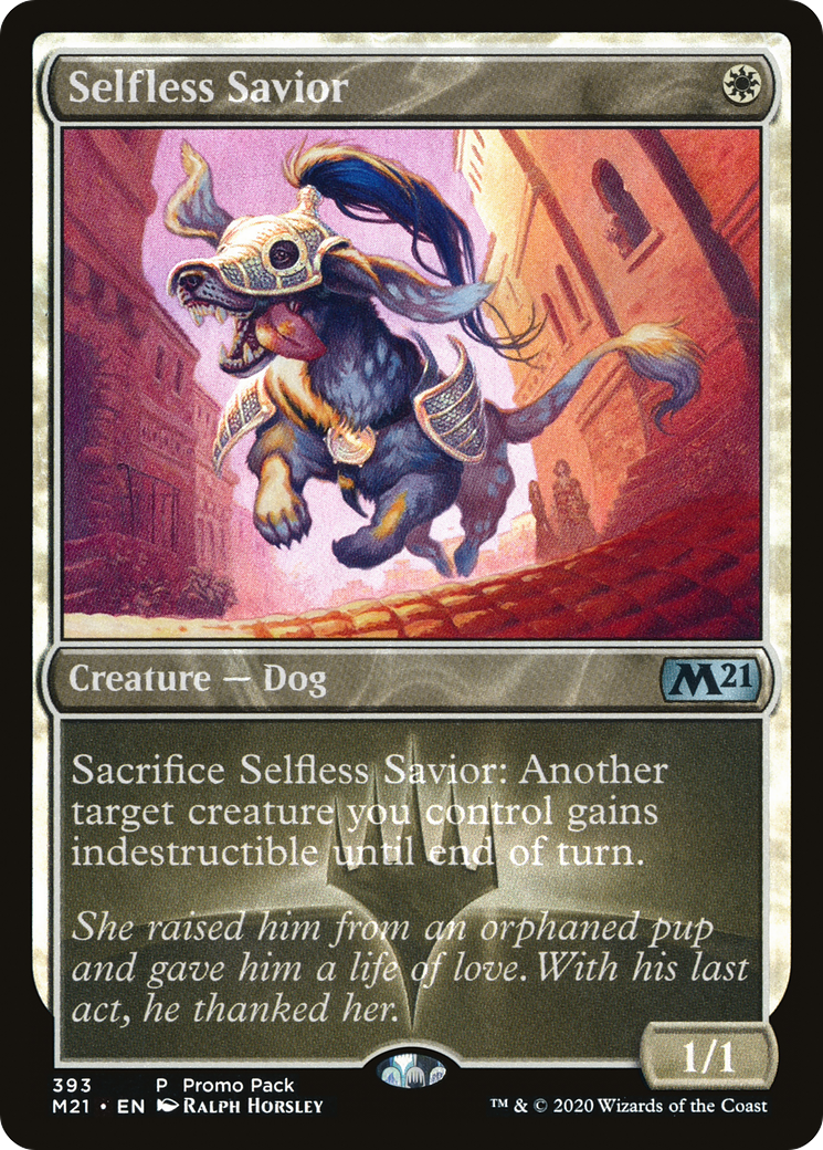 Selfless Savior (PPM21-393) - Core Set 2021 Foil