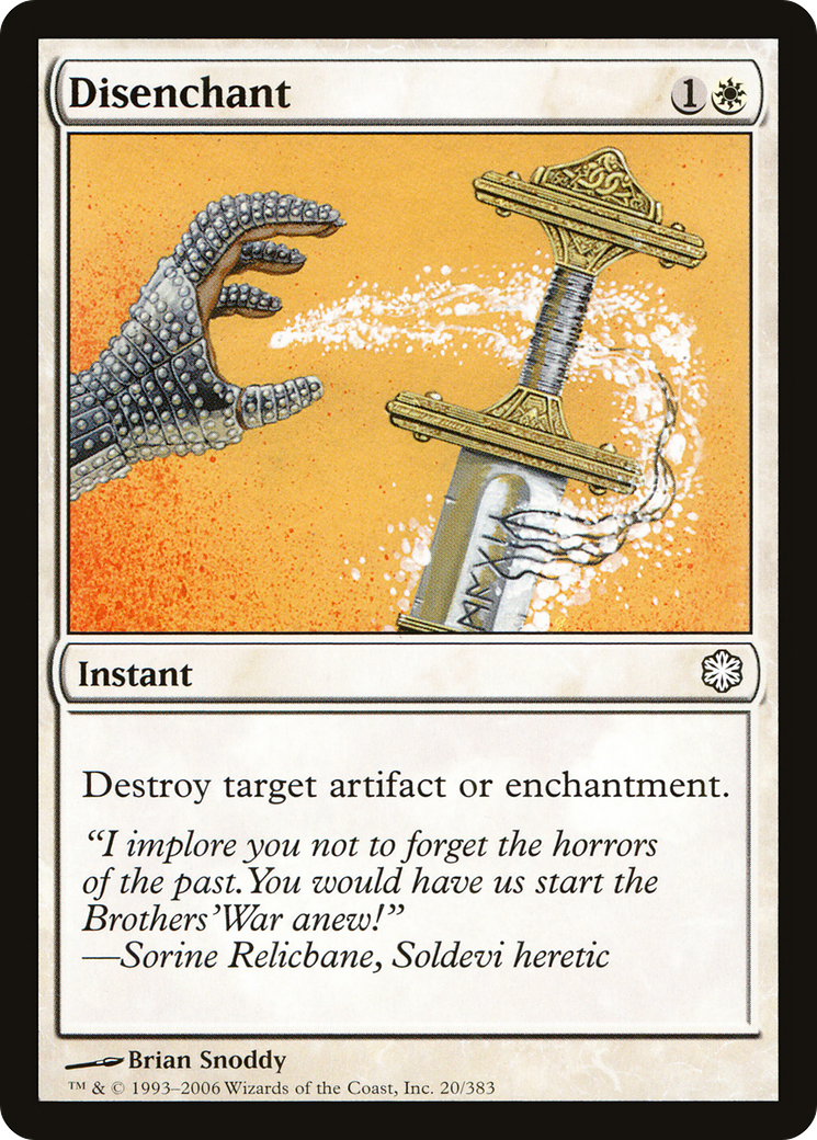Disenchant (CTD-020) - Coldsnap Theme Decks