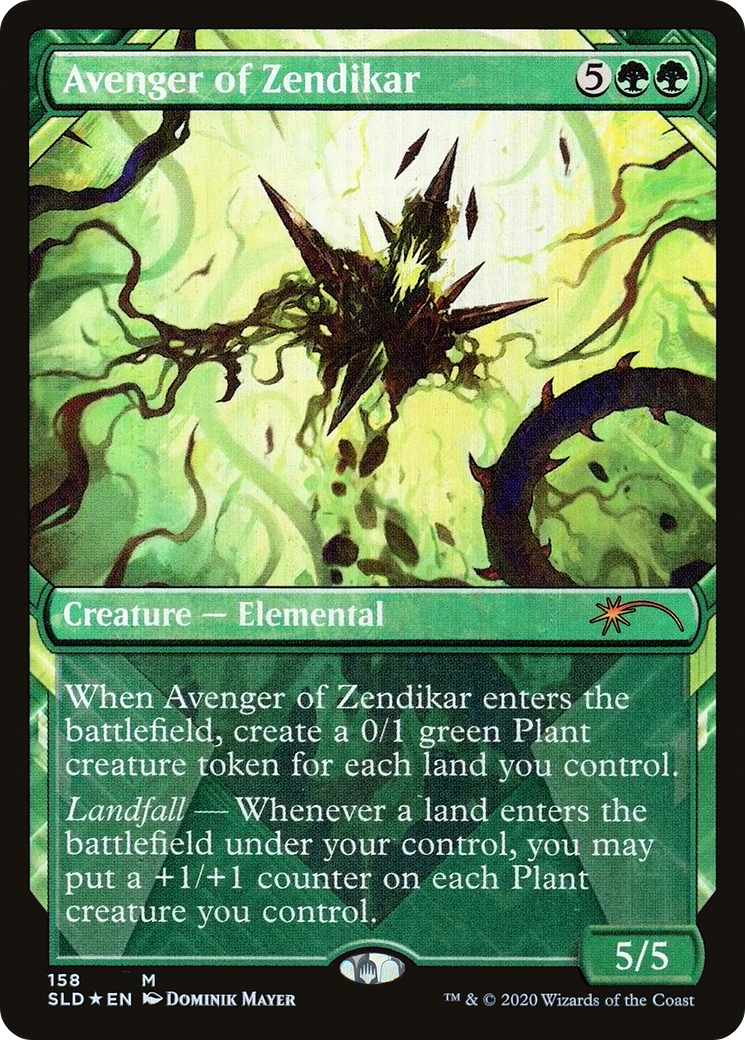 Avenger of Zendikar (SLD-158) - Secret Lair Drop: (Showcase) Foil