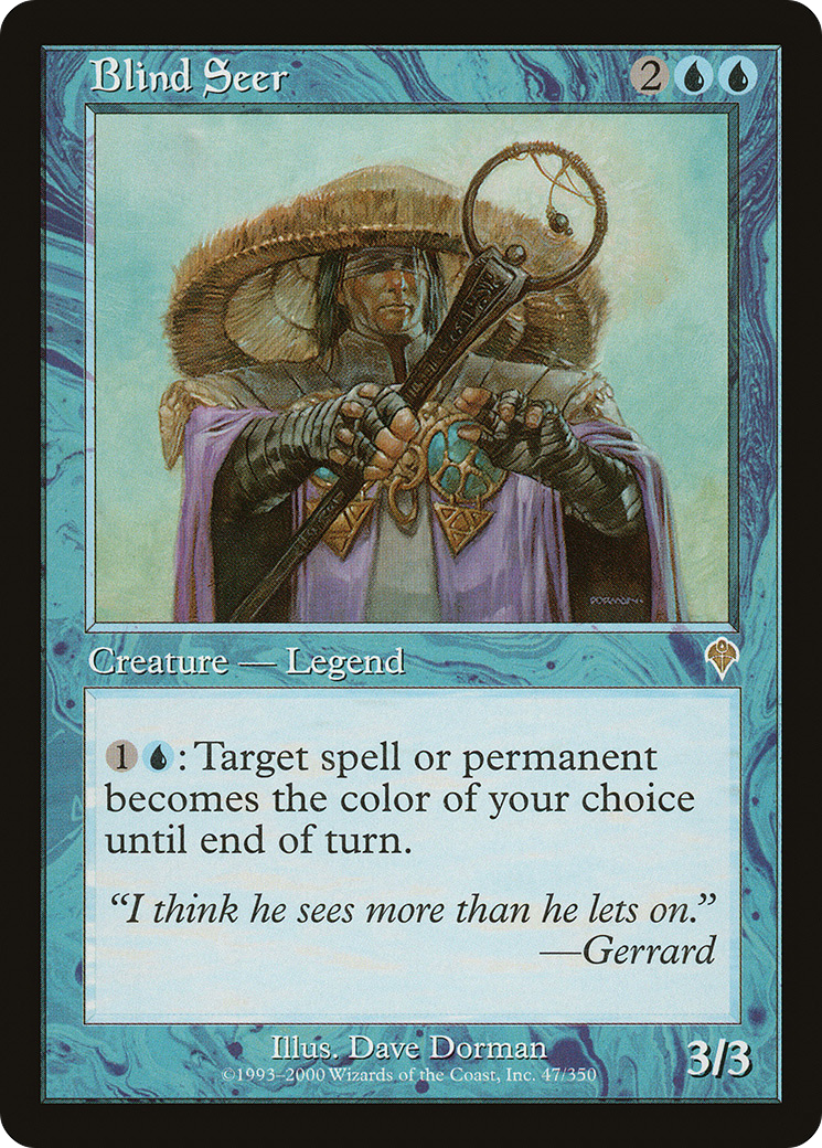 Blind Seer (INV-047) - Invasion Foil