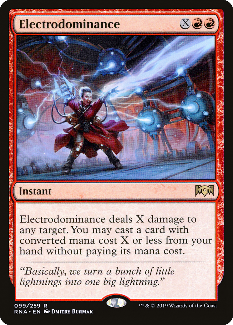 Electrodominance (RNA-099) - Ravnica Allegiance