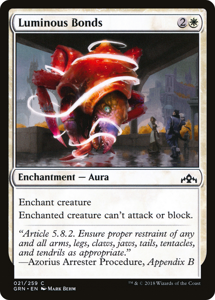 Luminous Bonds (GRN-021) - Guilds of Ravnica Foil