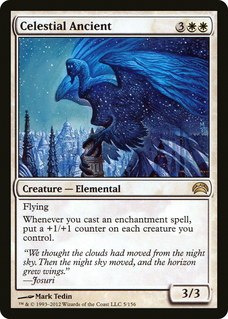 Celestial Ancient (PC2-005) - Planechase 2012 Foil
