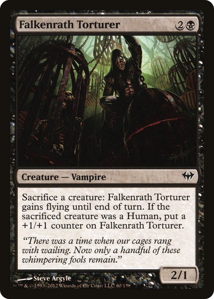 Falkenrath Torturer (DKA-060) - Dark Ascension Foil