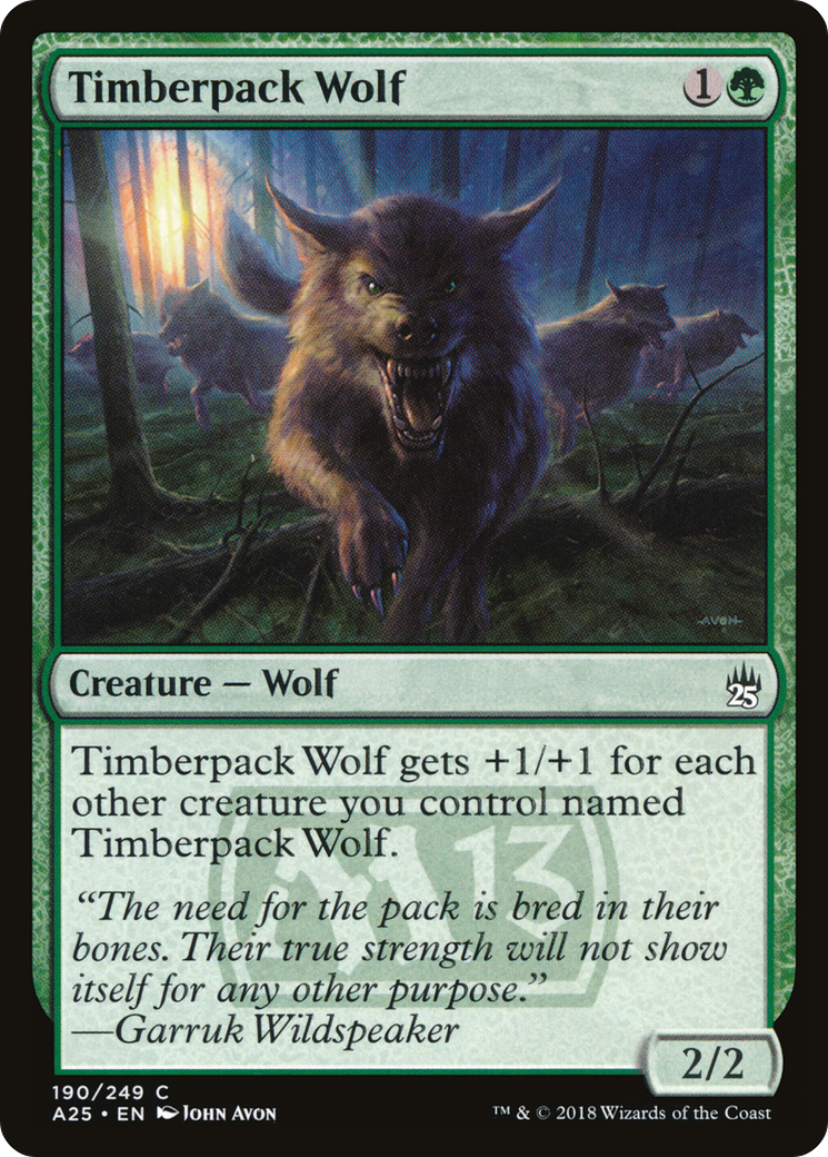 Timberpack Wolf (A25-190) - Masters 25