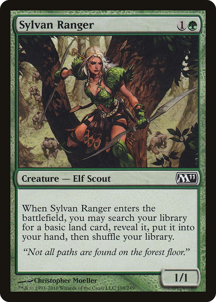 Sylvan Ranger (M11-198) - Magic 2011 Foil