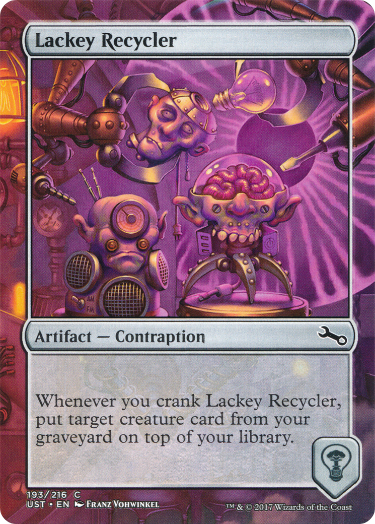 Lackey Recycler (UST-193) - Unstable (Borderless)