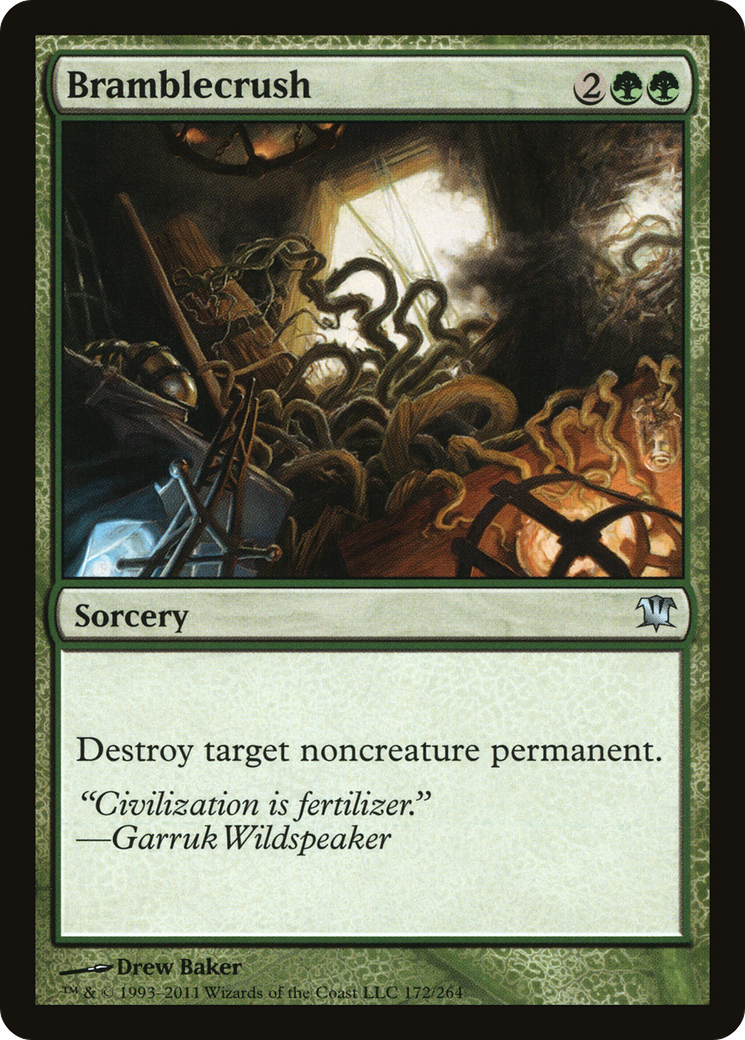 Bramblecrush (ISD-172) - Innistrad Foil