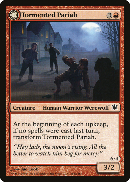 Tormented Pariah (ISD-165) - Innistrad: (Double Faced Transform)
