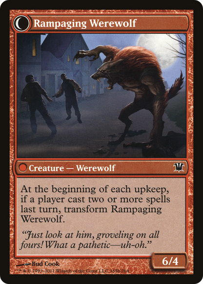 Tormented Pariah (ISD-165) - Innistrad: (Double Faced Transform)