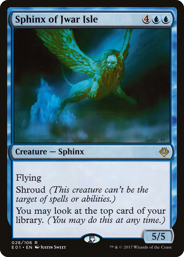 Sphinx of Jwar Isle (AC2-028) - Archenemy: Nicol Bolas