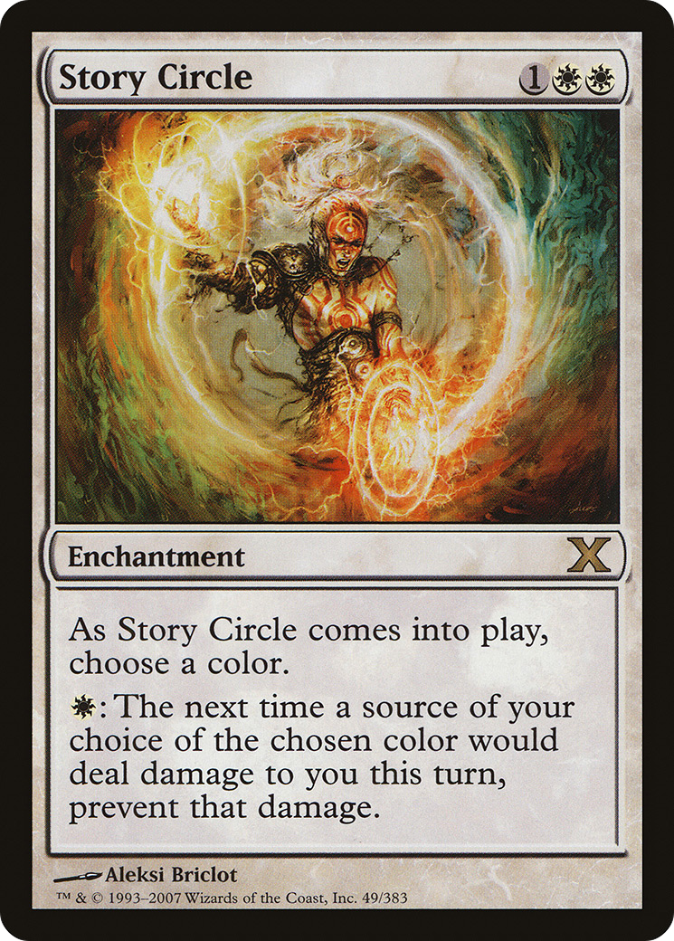 Story Circle (10E-049) - Tenth Edition Foil