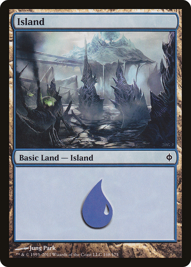 Island (168) (NPH-168) - New Phyrexia