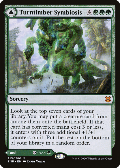 Turntimber Symbiosis (ZNR-215) - Zendikar Rising