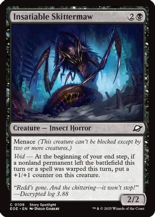 Insatiable Skittermaw (EOE-108) - Edge of Eternities