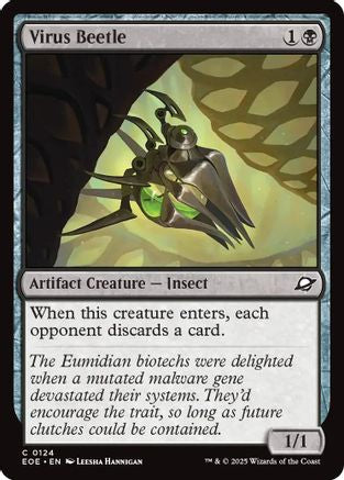 Virus Beetle (EOE-124) - Edge of Eternities