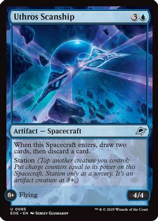 Uthros Scanship (EOE-085) - Edge of Eternities Foil