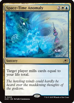 Space-Time Anomaly (EOE-229) - Edge of Eternities Foil