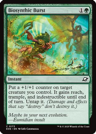 Biosynthic Burst (EOE-173) - Edge of Eternities