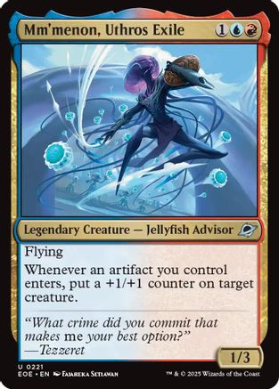 Mm'menon, Uthros Exile (EOE-221) - Edge of Eternities