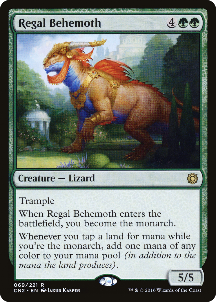 Regal Behemoth (CN2-069) - Conspiracy: Take the Crown Foil