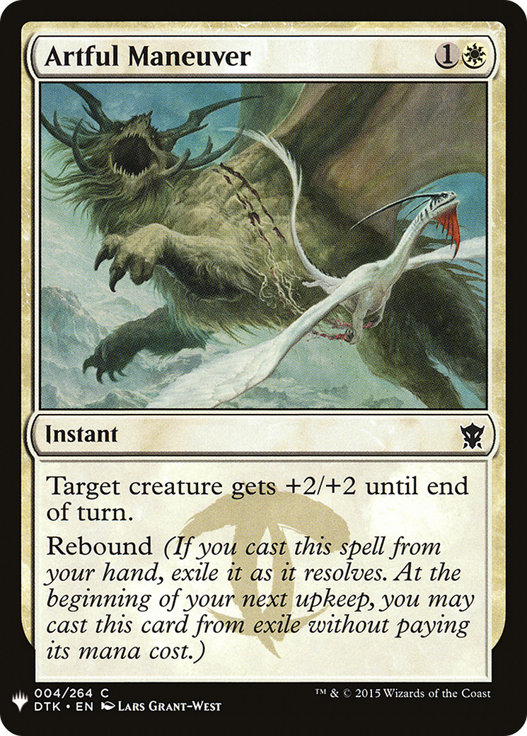 Artful Maneuver (LIST-004) - The List