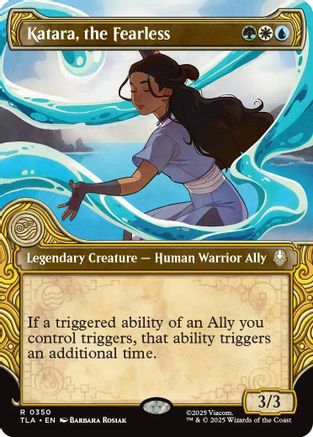 Katara, the Fearless (Showcase) (TLA-350) - Avatar: The Last Airbender