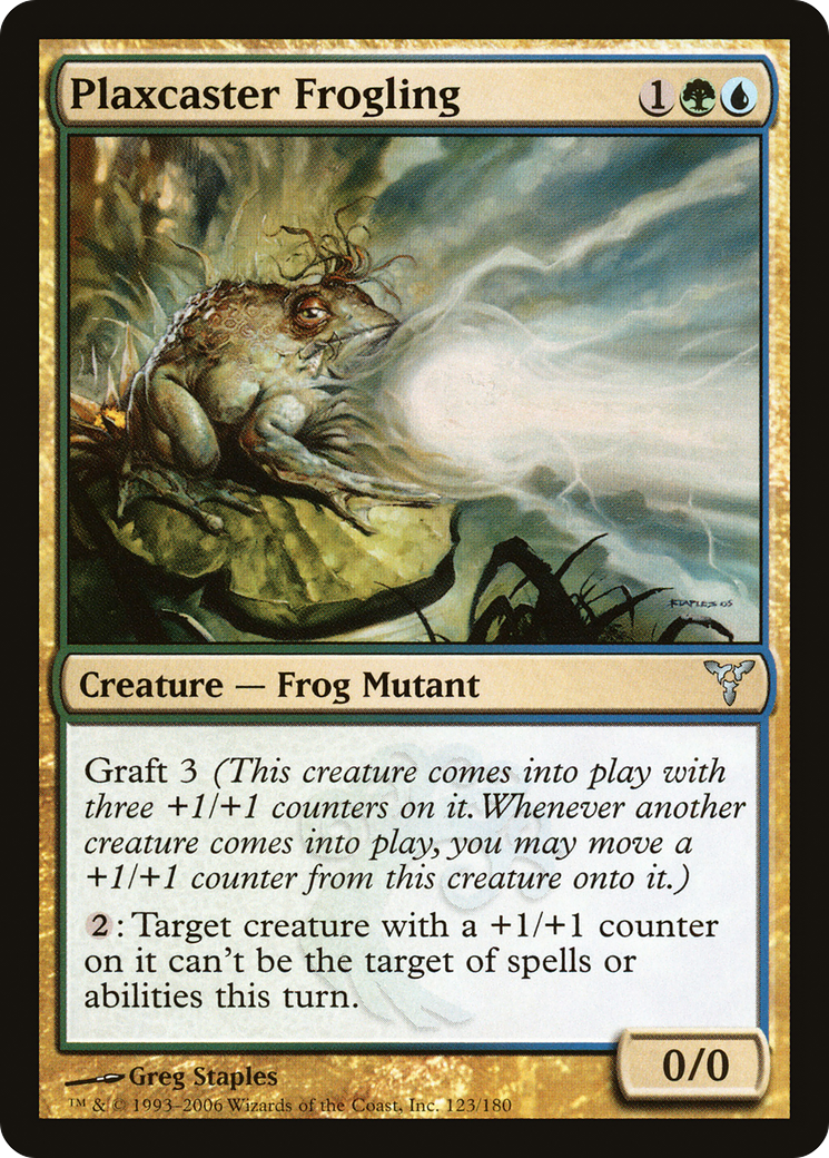 Plaxcaster Frogling (DIS-123) - Dissension