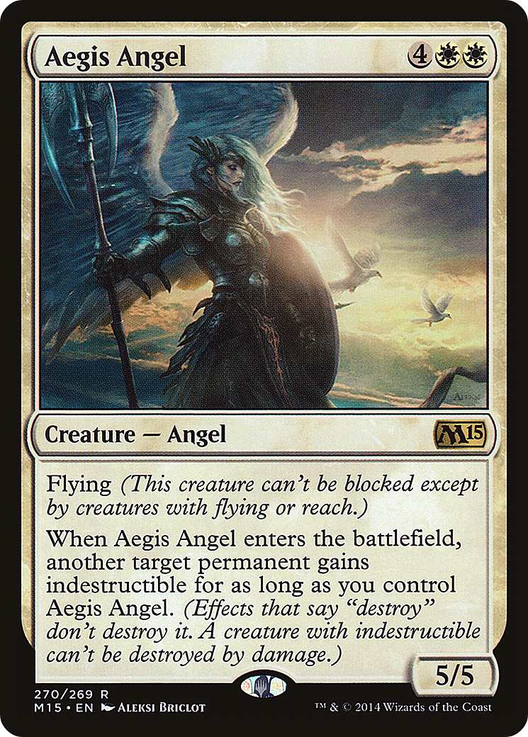 Aegis Angel (M15-270) - Magic 2015 Foil
