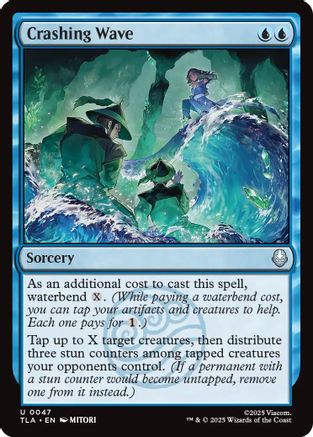 Crashing Wave (TLA-047) - Avatar: The Last Airbender