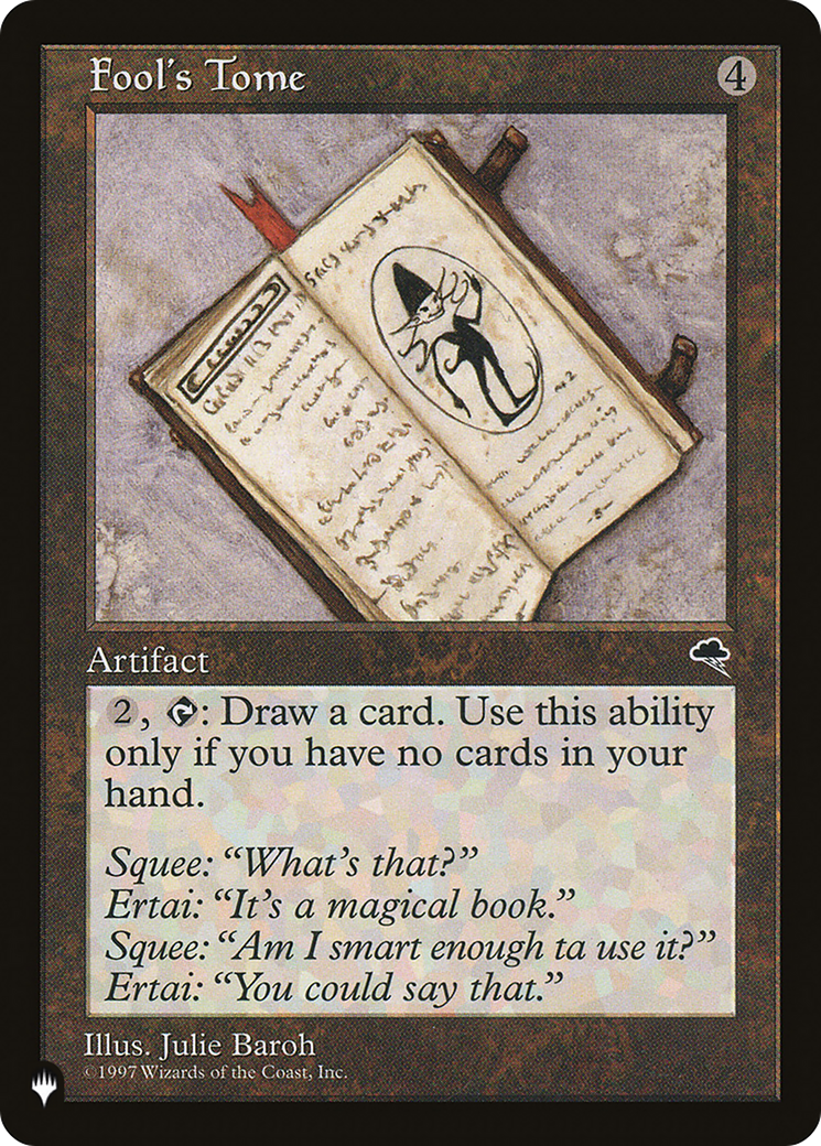 Fool's Tome (LIST-) - The List