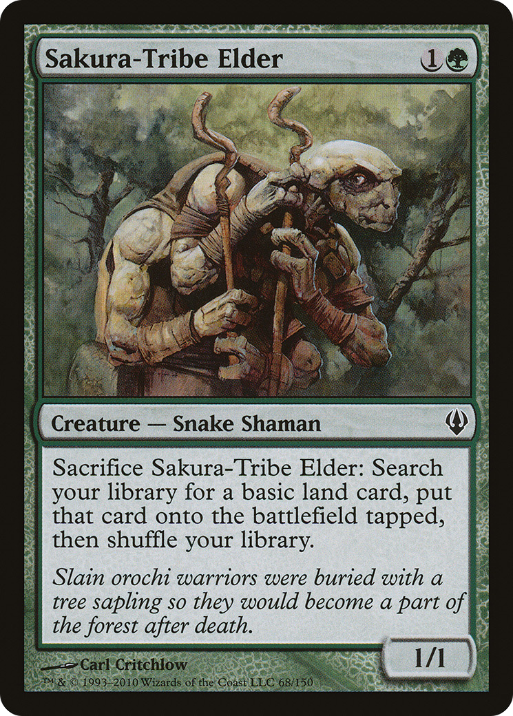 Sakura-Tribe Elder (ARC-068) - Archenemy