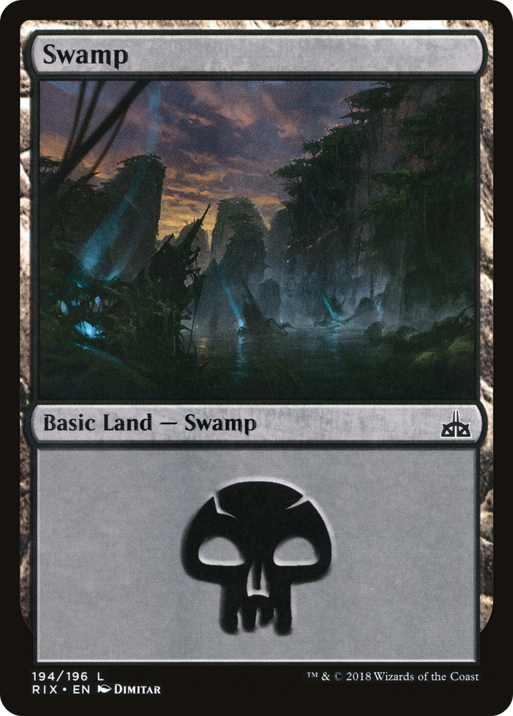Swamp (RIX-194) - Rivals of Ixalan