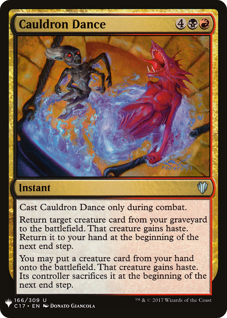 Cauldron Dance (LIST-166) - The List