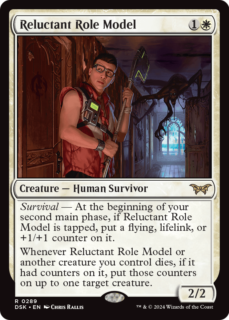 Reluctant Role Model (0289) (DSK-289) - Duskmourn: House of Horror