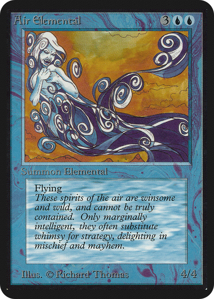 Air Elemental (LEA-) - Limited Edition Alpha