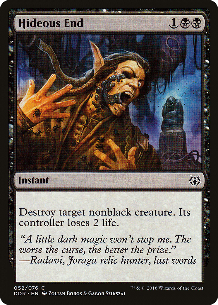 Hideous End (DDR-052) - Duel Decks: Nissa vs. Ob Nixilis