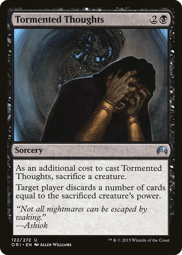Tormented Thoughts (ORI-122) - Magic Origins