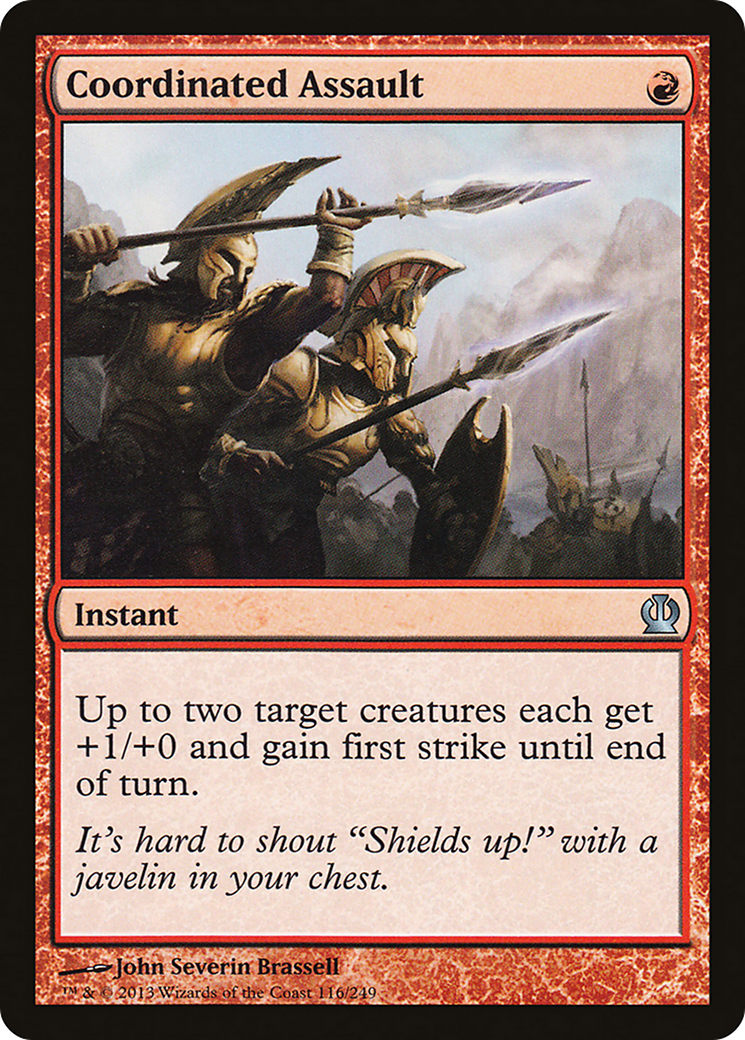 Coordinated Assault (THS-116) - Theros