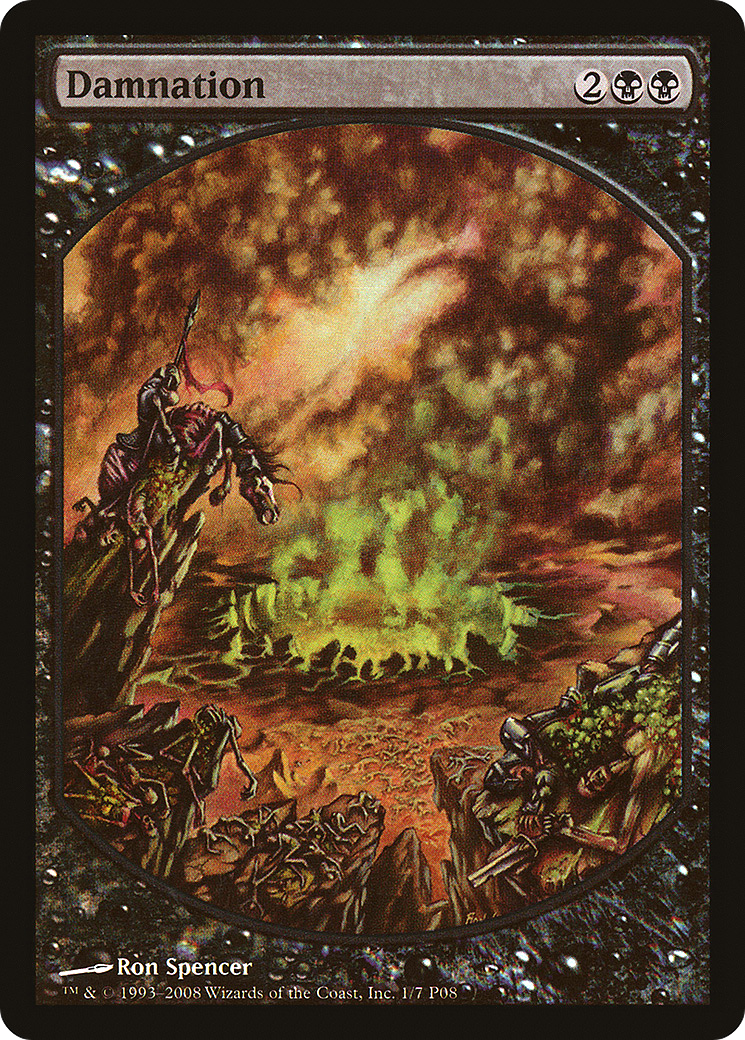 Damnation (MPRP-001) - Magic Player Rewards 2008 Foil